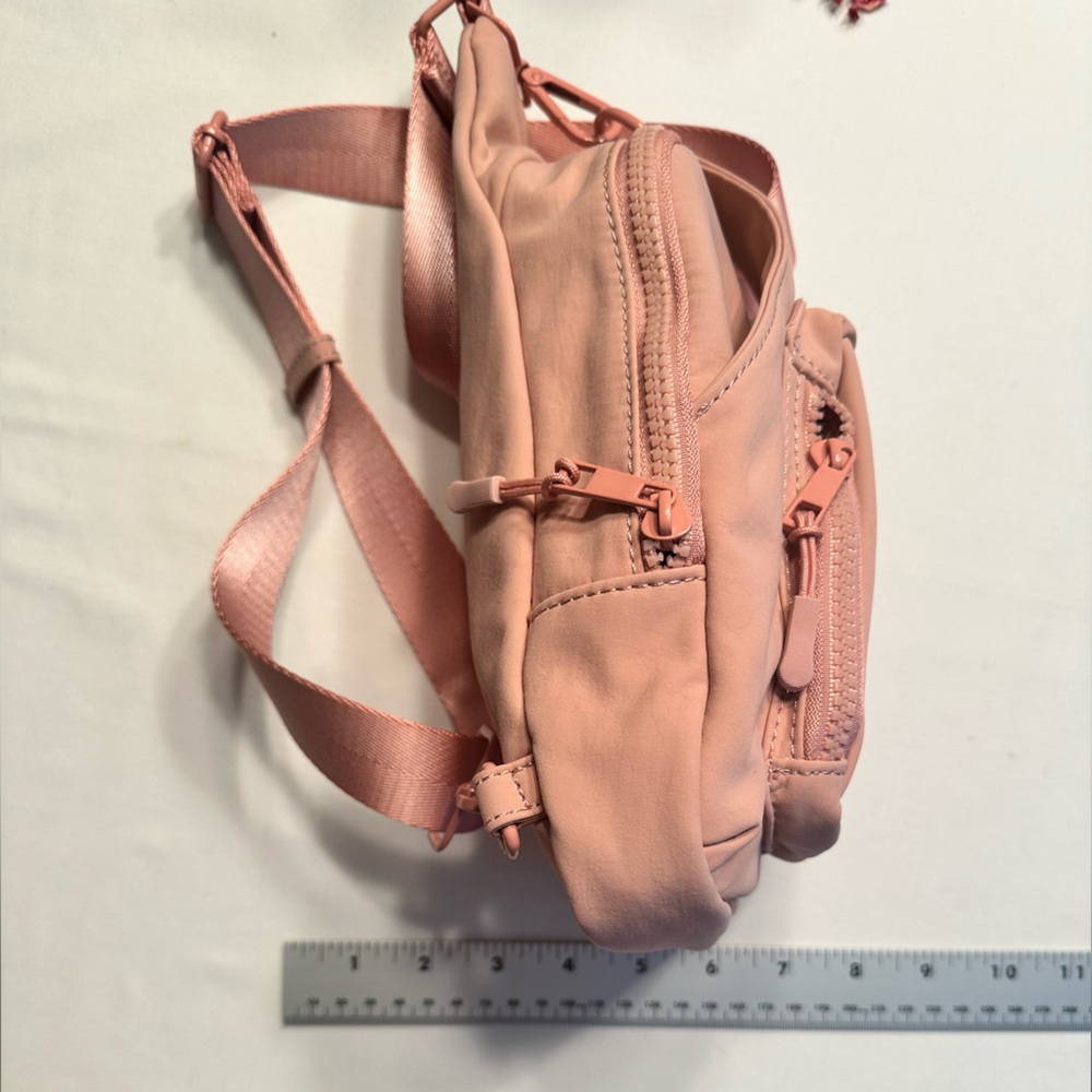 Baby Pink Antik Kraft Sling Bag Reversible Shoulder Wear - Picture 11 of 12